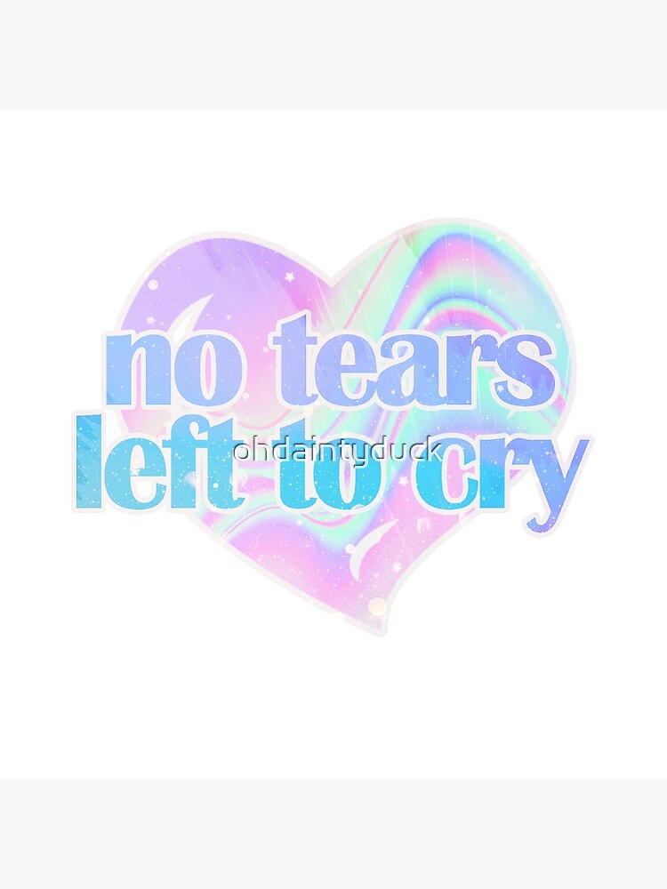 Ariana Grande No Tears Left To Cry Throw Pillow - Image 2