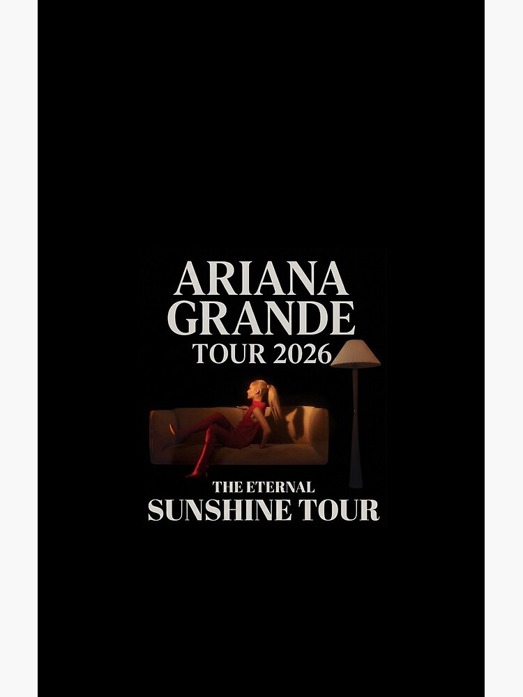 Ariana Grande Eternal Sunshine Tour 2026 Shower Curtain - Image 2