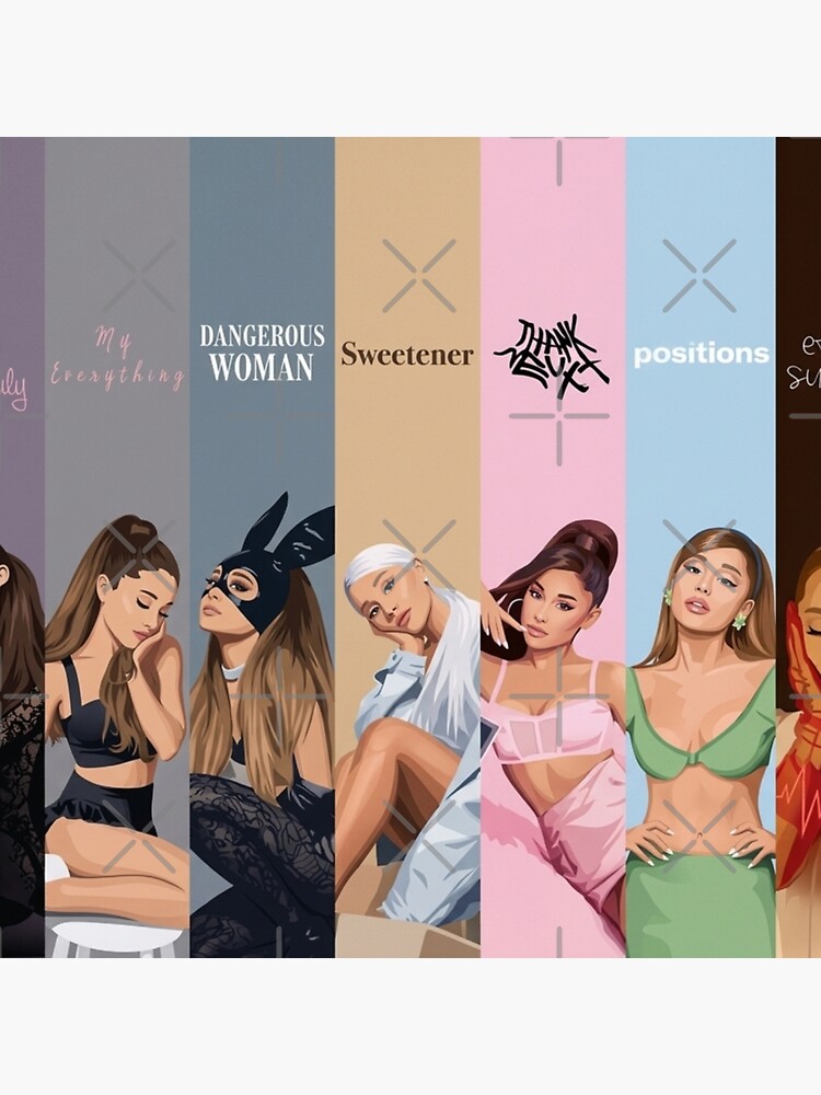 Ariana Grande Album Collection Tapestry - Image 2