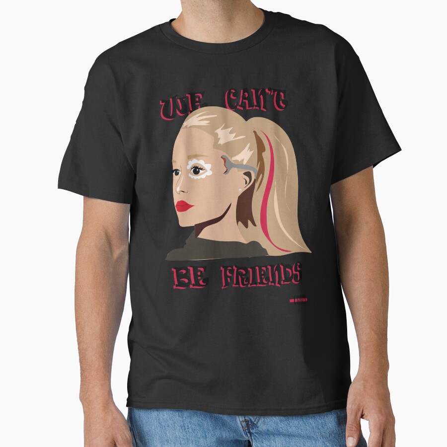 Ariana Grande We Can't Be Friends Art T-shirt - Image 2