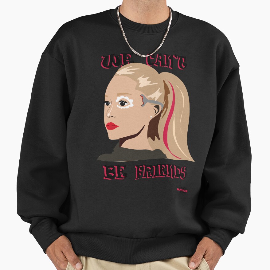 Ariana Grande We Can't Be Friends Art Sweatshirt - Image 2