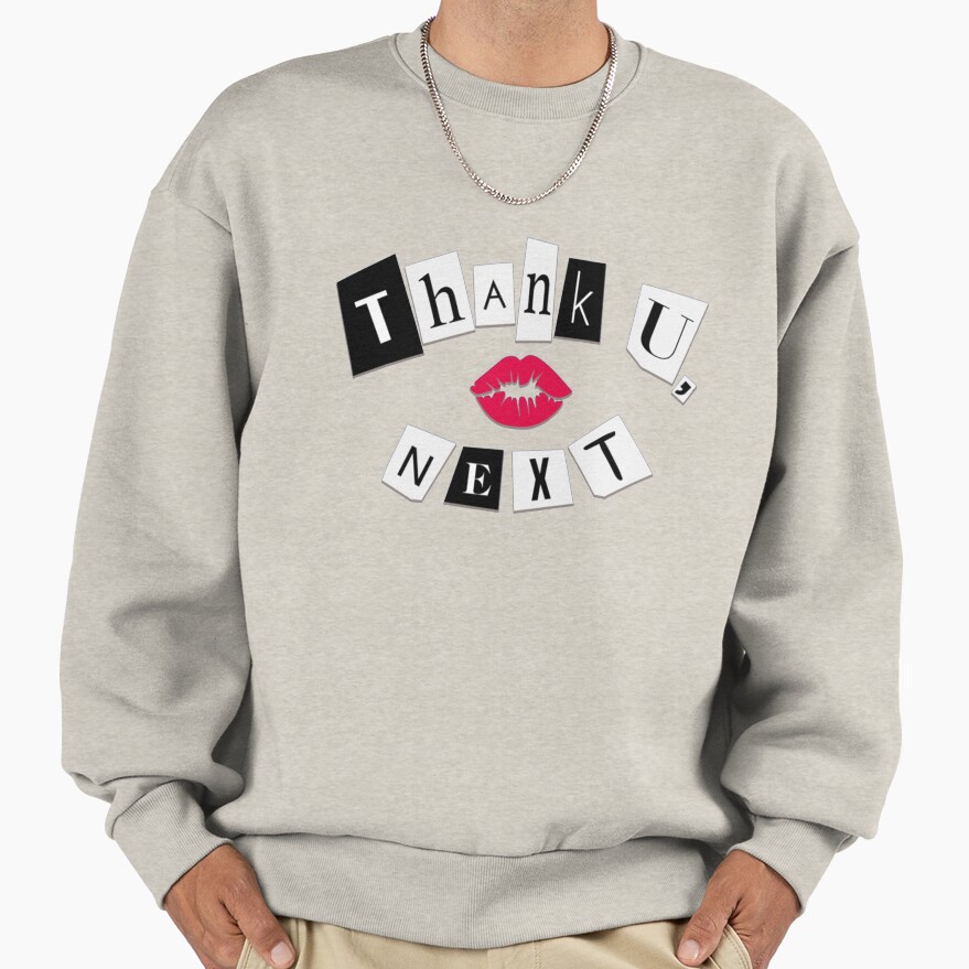 Ariana Grande Thank You Next Sweatshirt - Image 3