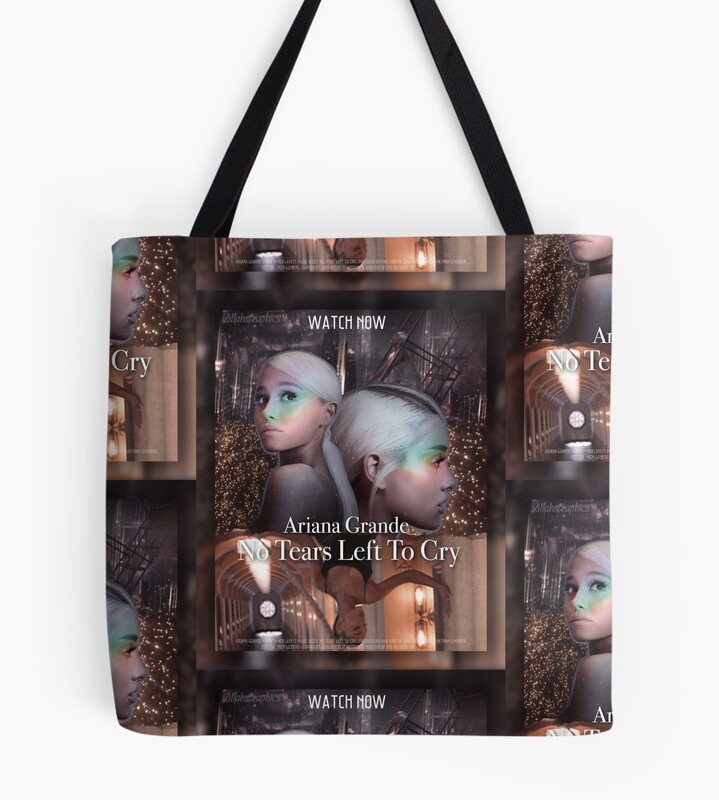 Ariana Grande Tears To Cry Tote Bag