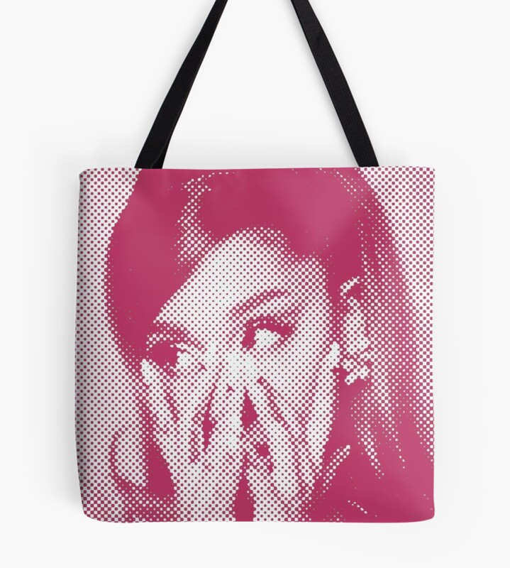 Ariana Grande Pink Positions Tote Bag