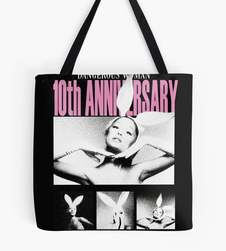 Ariana Grande Dangerous Woman Anniversary Tote Bag