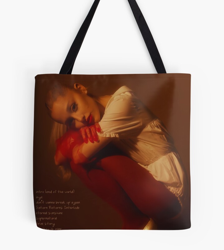 Ariana Grande Journey Through Music Tote Bag