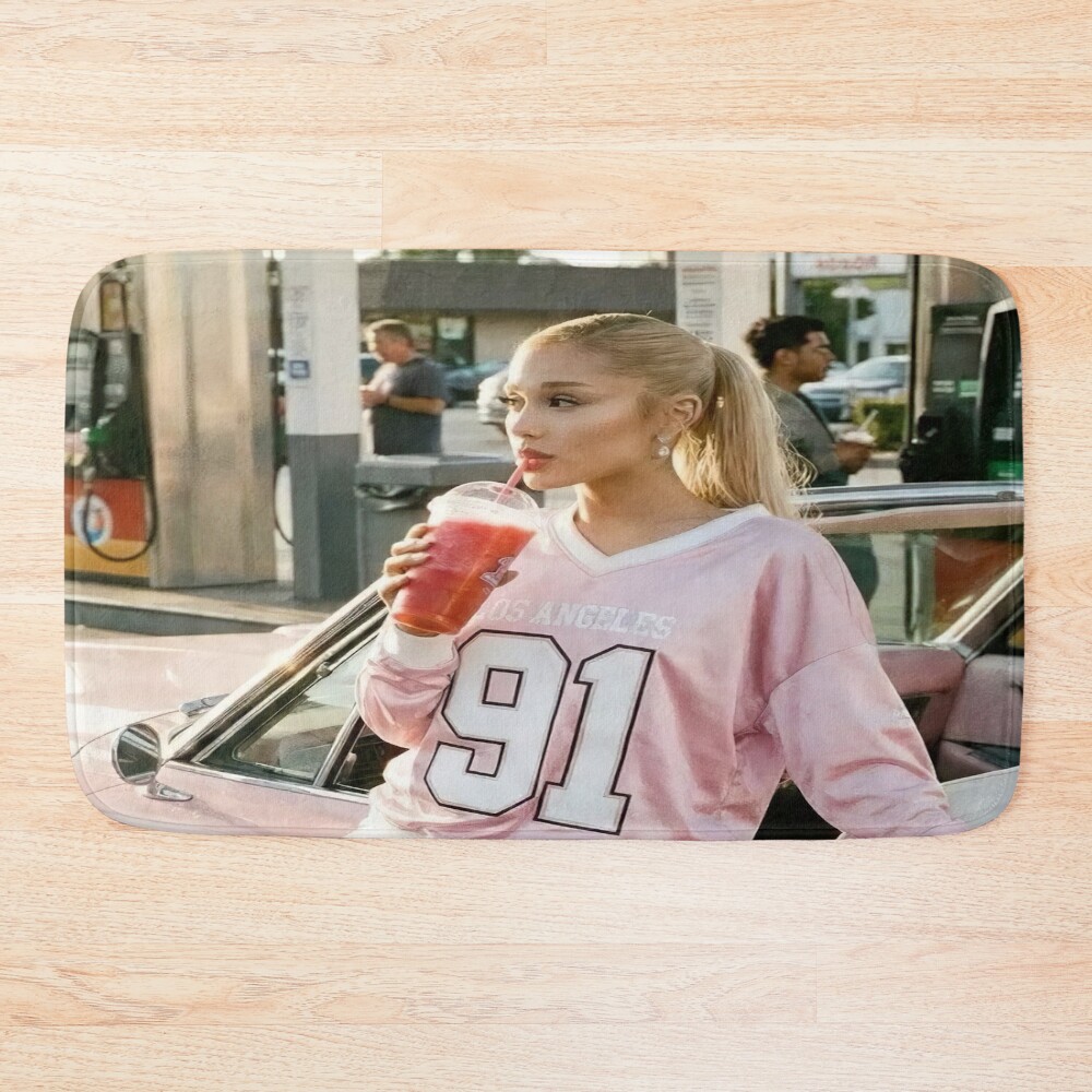 Ariana Grande Pink Favorite Bath Mat