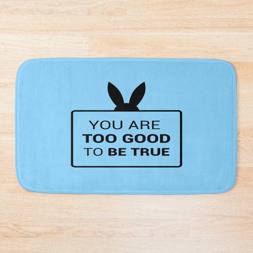 Ariana Grande Too Good To Be True Bath Mat