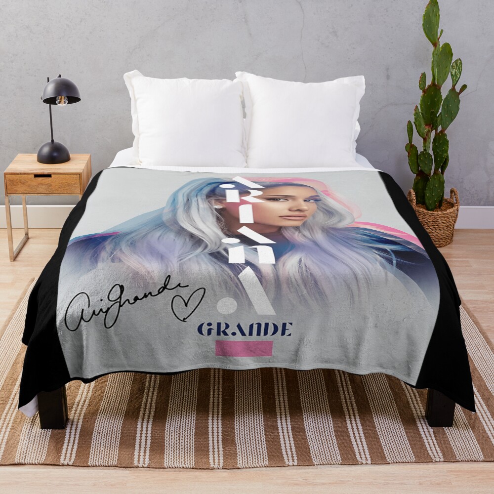 Ariana Grande Yours Truly Vintage Throw Blanket