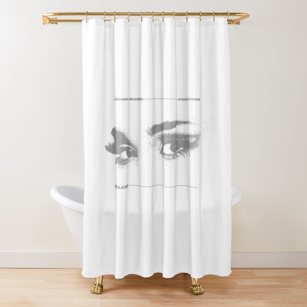 Ariana Grande Sweetener Inspired Shower Curtain
