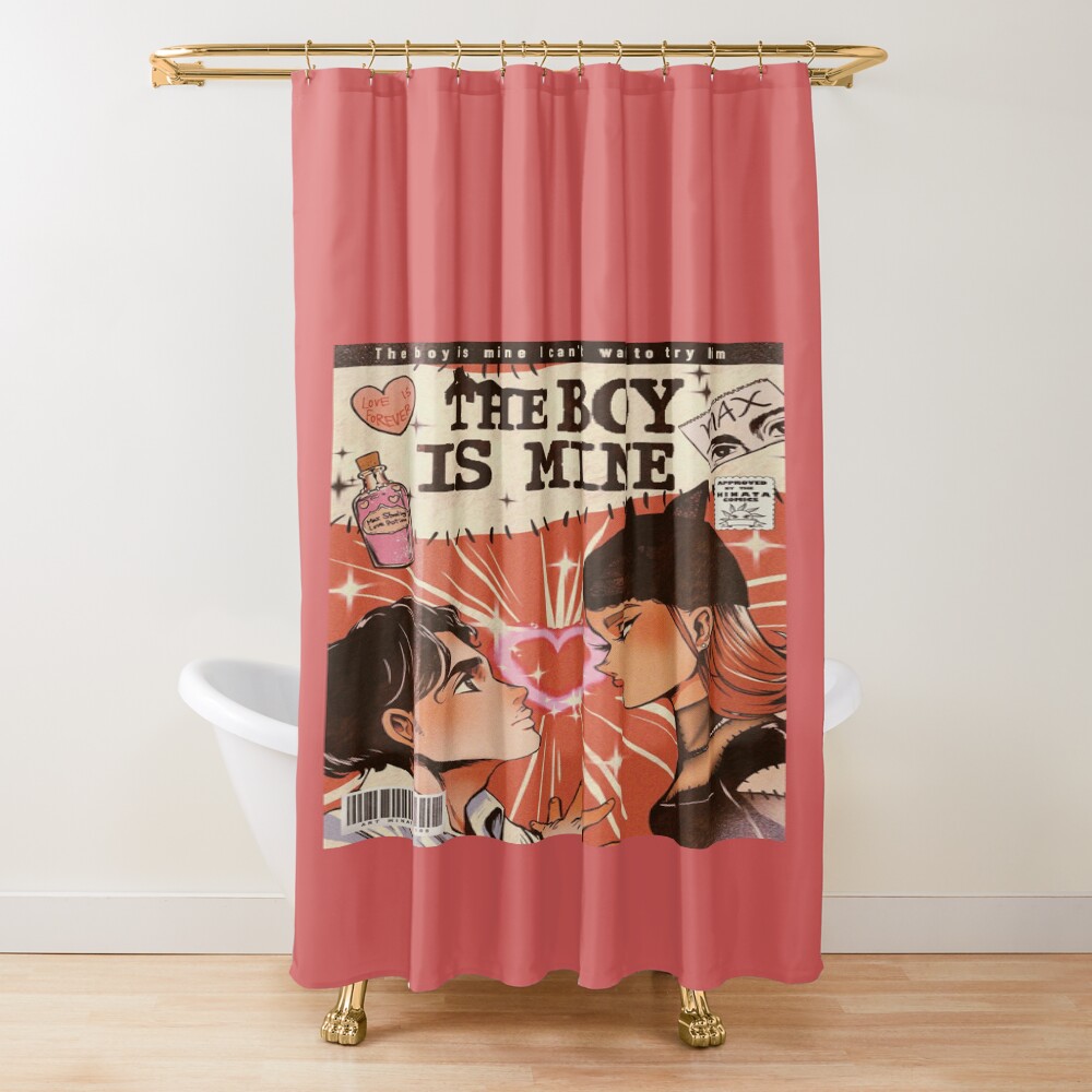 Ariana Grande The Boy Is Mine Shower Curtain
