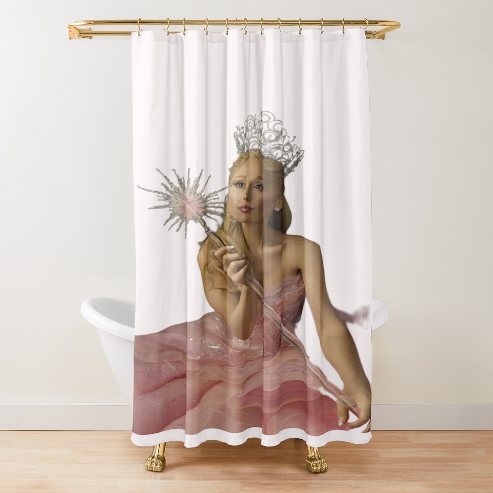 Ariana Grande Wicked Glinda Shower Curtain