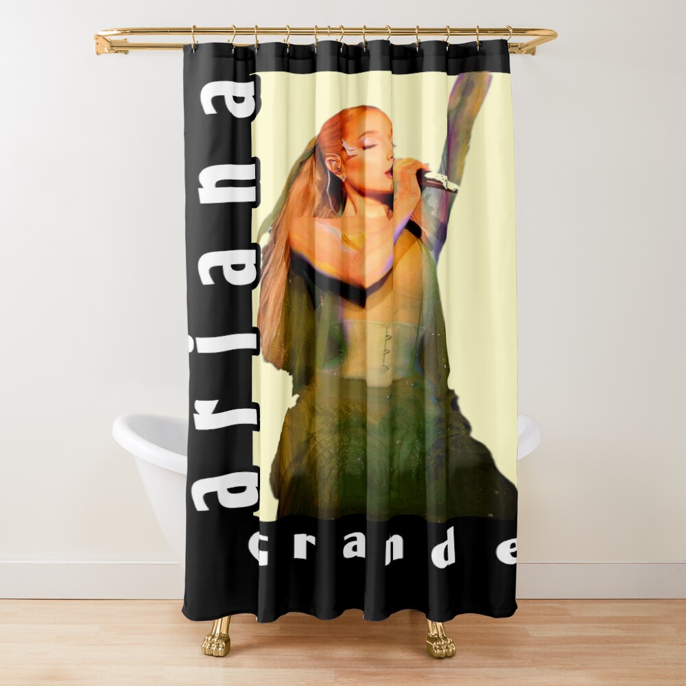 Ariana Grande Brighter Days Edition Shower Curtain